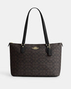 Coach Gallery Tote Bag In Signature Canvas