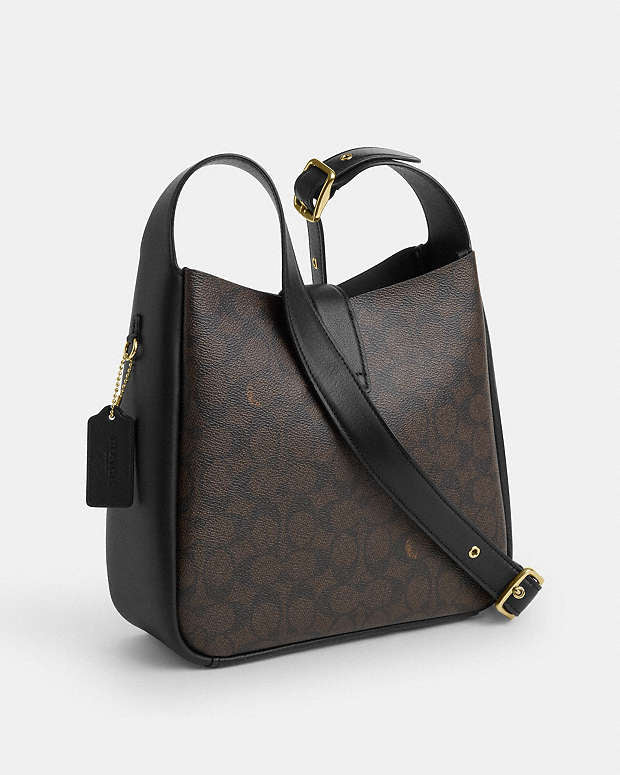 Coach Hadley Crossbody Bag in signature canvas
