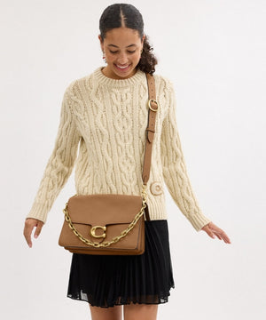 Coach Chain Tabby Shoulder Bag 30 in Havan