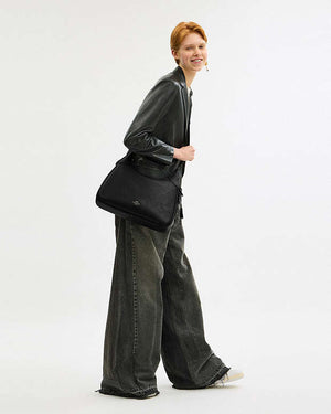 Coach Ella Shoulder Bag in Black