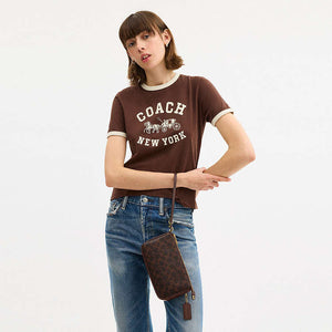 Coach Plaza Bag\nIn Signature Canvas