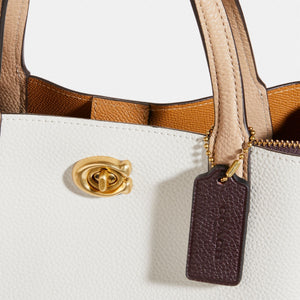 COACH WILLOW TOTE 24 IN COLORBLOCK