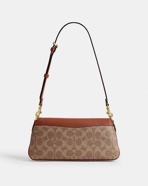 Coach Jet Shoulder Bag in signature canvas