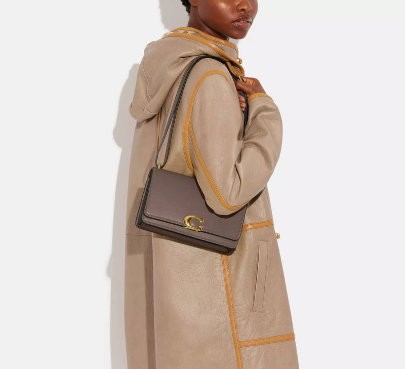 Coach Bandit Shoulder Bag in dark stone