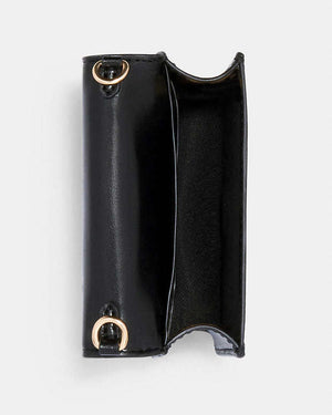 Mini Wallet On A Chain In Signature Canvas coach