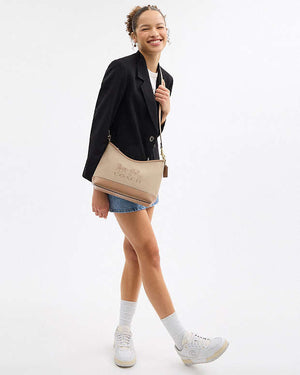 Laurel Shoulder Bag With Horse And Carriage