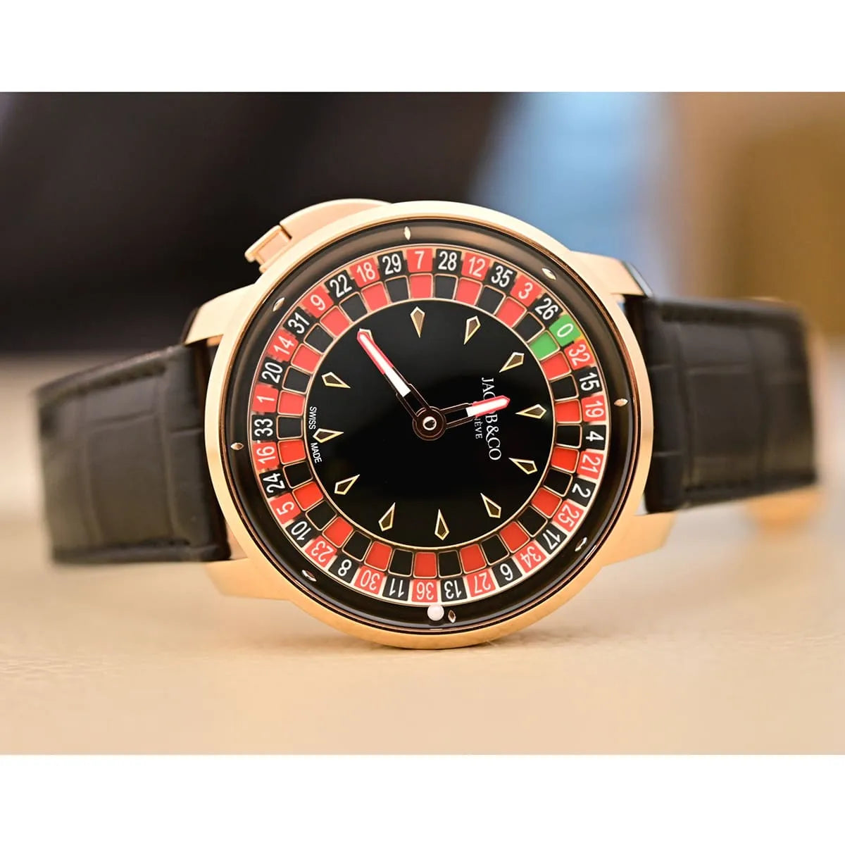 Jacob & Co. Men’s Casino Tourbillon Roulette Dial Watch