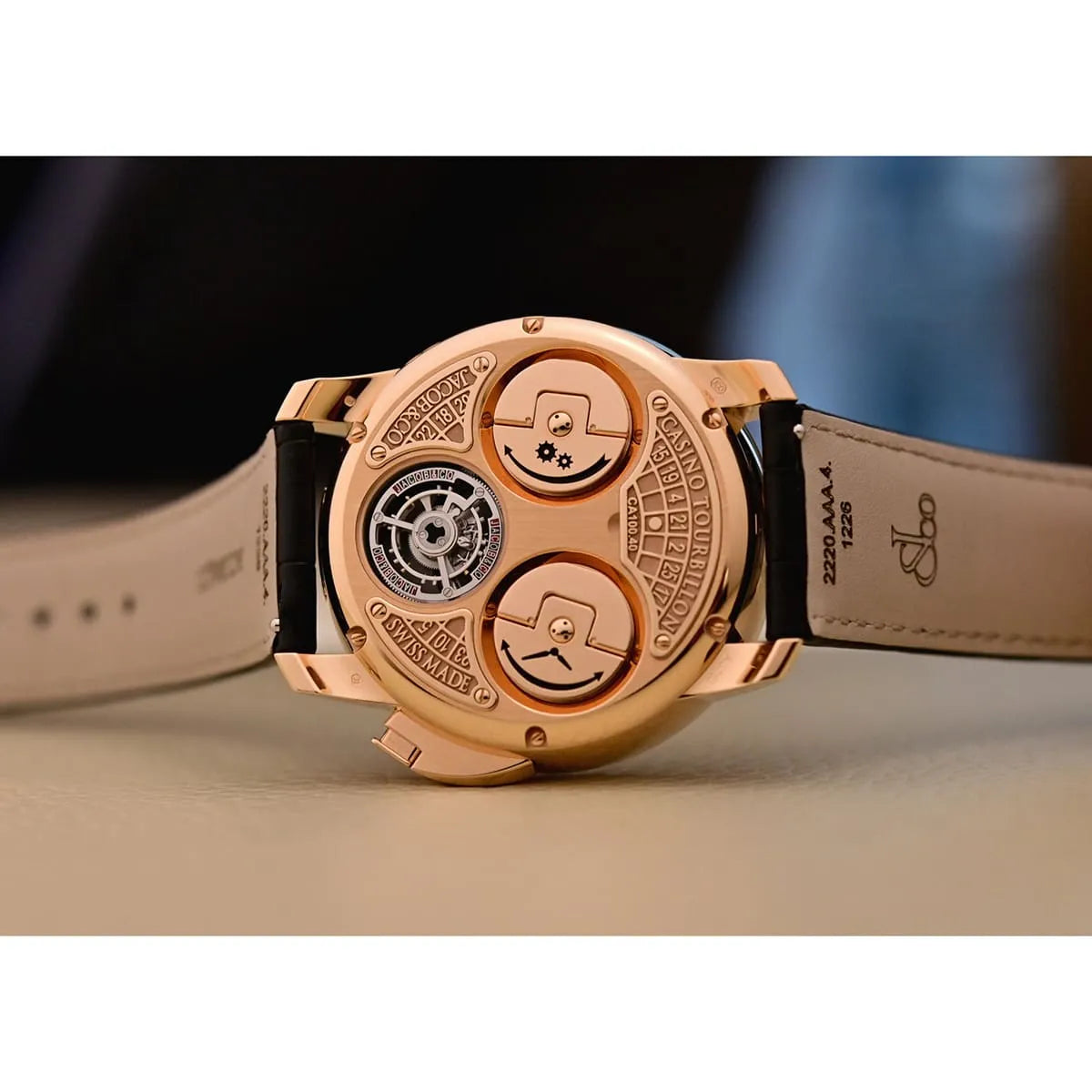 Jacob & Co. Men’s Casino Tourbillon Roulette Dial Watch