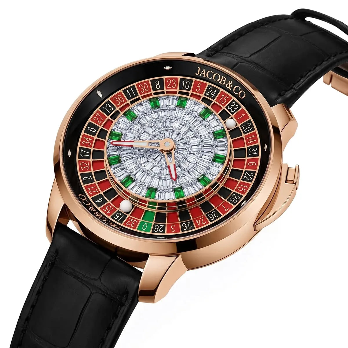 Jacob & Co. Men’s Casino Tourbillon Roulette-Style Watch