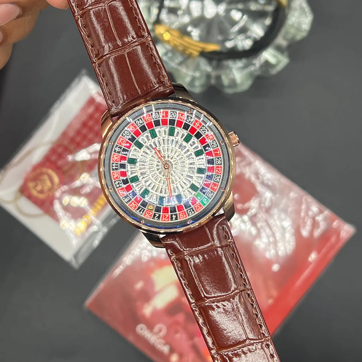 Jacob & Co. Men’s Casino Tourbillon Roulette-Style Watch