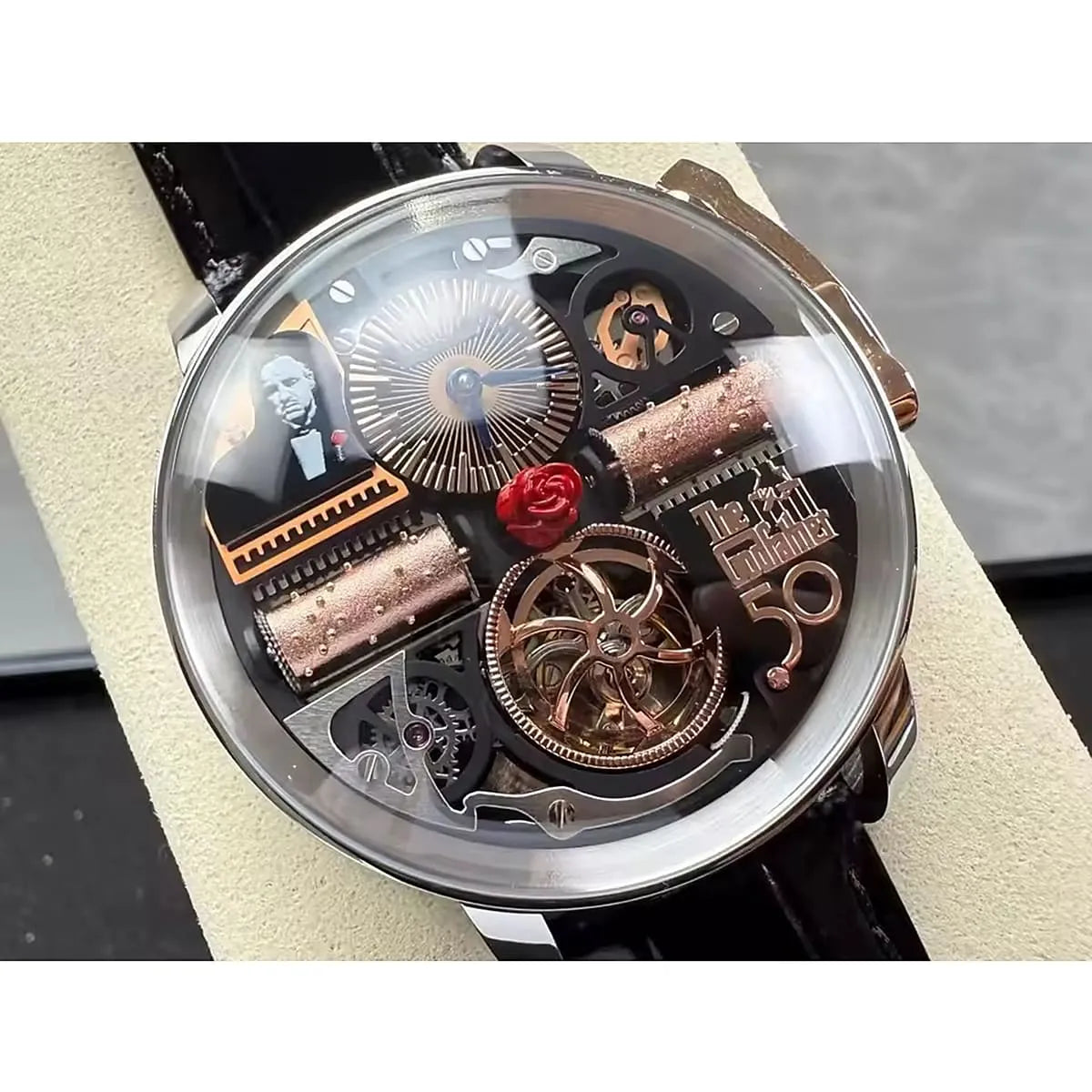 Jacob & Co. Men’s Watch Opera Godfather 50th Anniversary Music Box