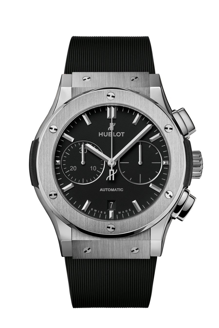 HUBLOT Chronograph Titanium Super Clone Swiss Machine 45mm