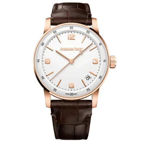 Audemars Piguet Code 11.59 Super Clown Swiss watch, 41mm case with intricate dial, luxurious design and craftsmanship.