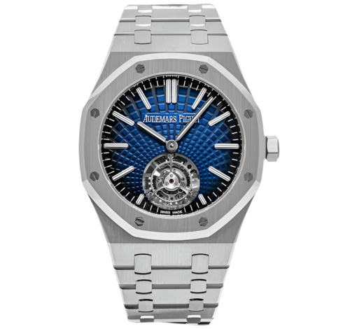 Audemars Piguet Royal Oak Perpetual Calendar Swiss watch with 41mm case, showcasing the detailed dial and elegant design.