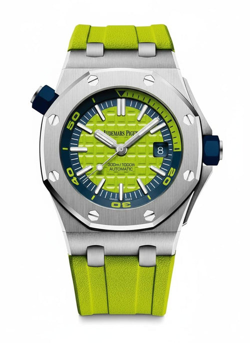 Audemars Piguet Offshore Super Clone Swiss watch with a 42mm case, featuring a detailed dial and stainless steel bracelet.