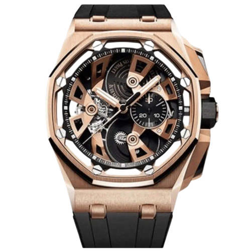 Audemars Piguet Offshore Touramblin Super Clone Swiss watch with a 45mm stainless steel case and detailed dial.