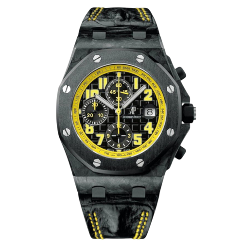Audemars Piguet Offshore Super Clone Swiss watch with 42mm stainless steel case and detailed dial, displayed on a wrist.
