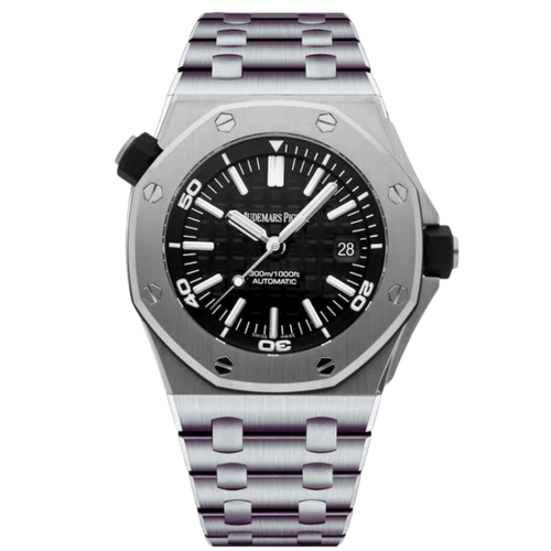 Audemars Piguet Offshore Super Clone Swiss watch with 42mm stainless steel case, detailed dial, and sporty design.