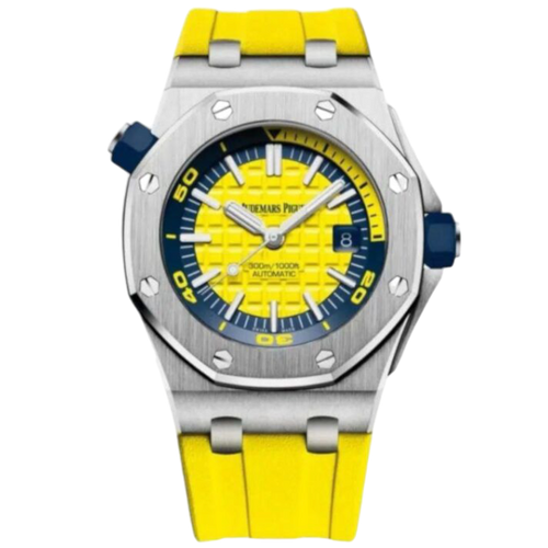 Audemars Piguet Offshore Super Clone Swiss watch with a 42mm case, featuring a detailed dial and stainless steel bracelet.