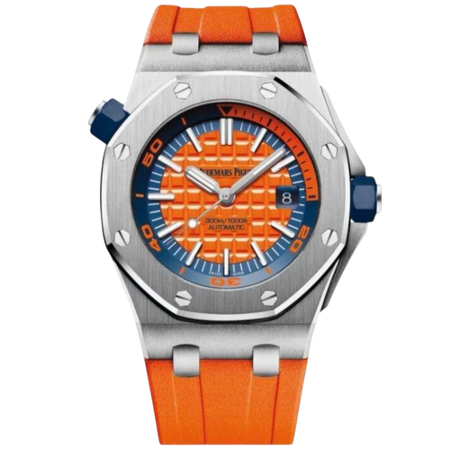 Audemars Piguet Offshore Super Clone Swiss 42mm watch with a detailed dial and stainless steel case.