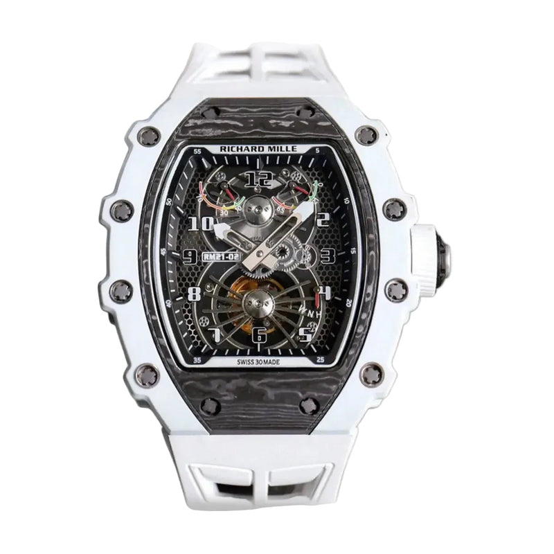 Richard Mille Rm 21-02 Tourbillon Aerodyne Super Clone Swiss Machine (50.12mm x 42.68mm)