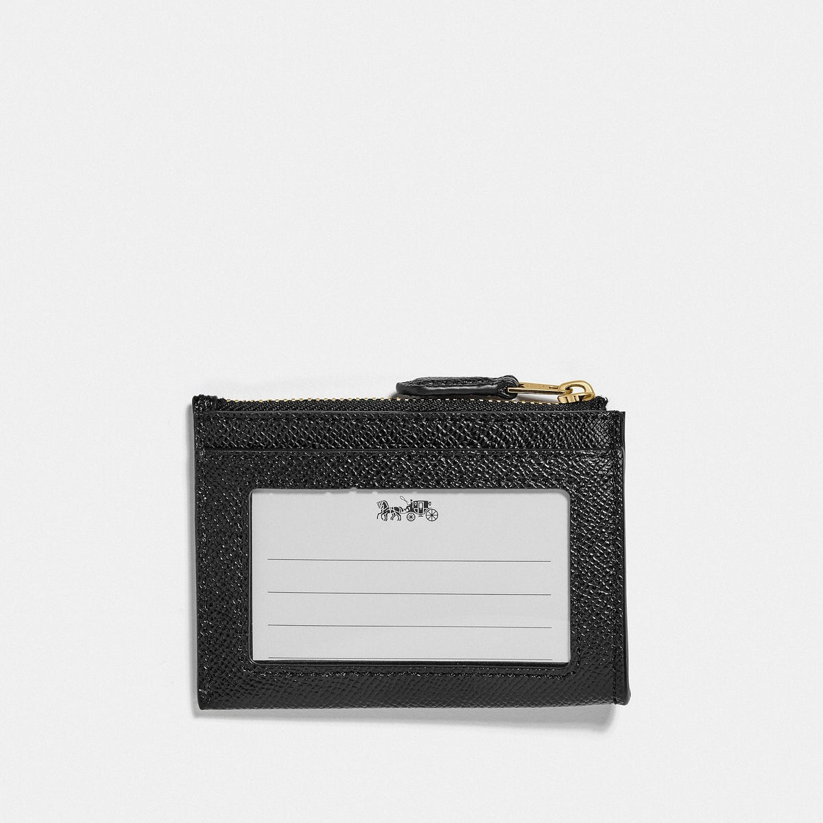 Mini Skinny Id Case – Gold/Black