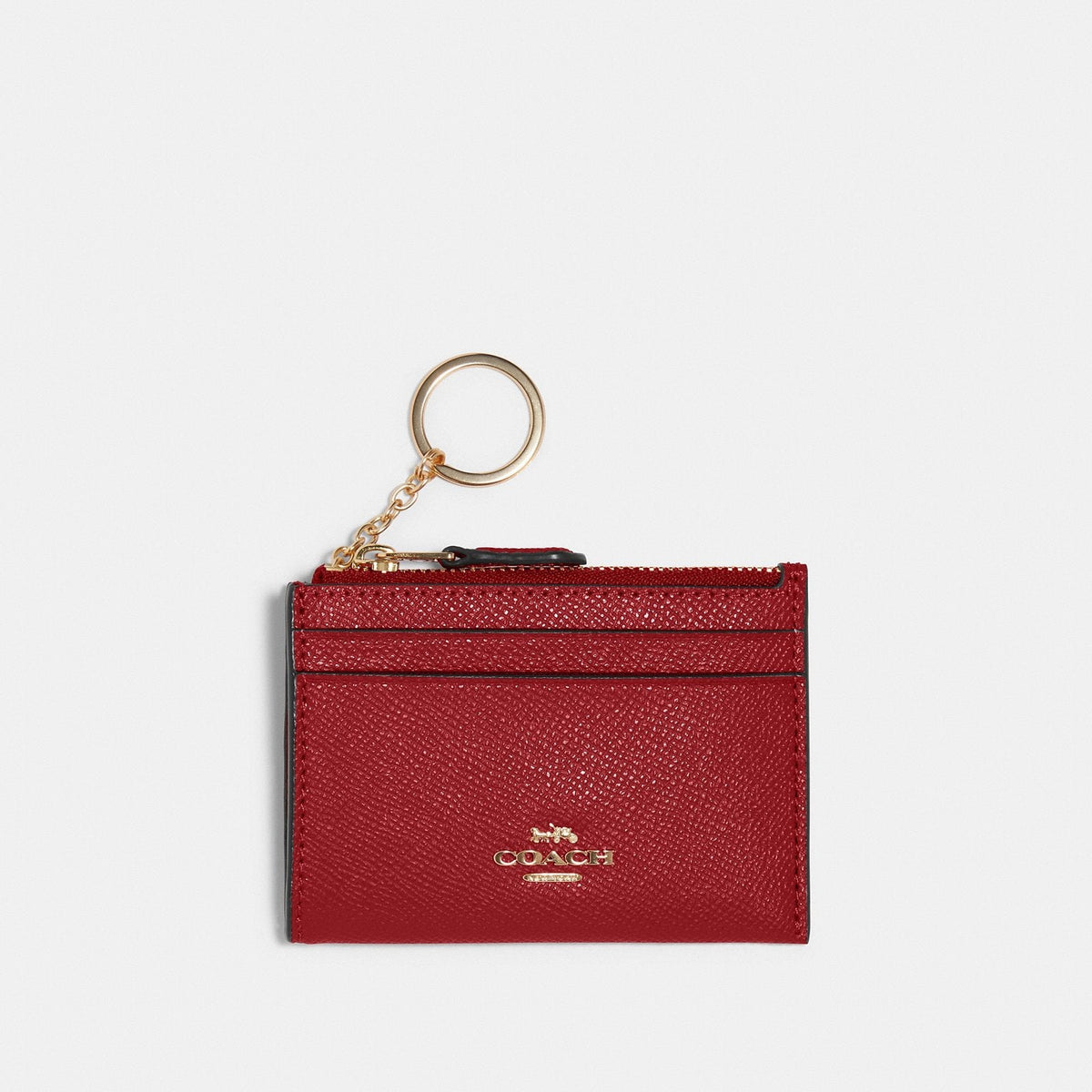 Mini Skinny Id Case – Gold/1941 Red