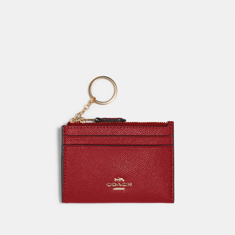 Mini Skinny Id Case – Gold/1941 Red