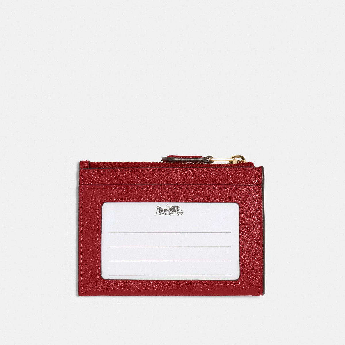Mini Skinny Id Case – Gold/1941 Red
