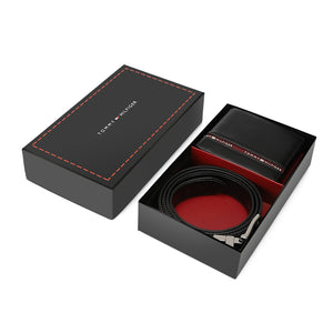 TOMMY HILFIGER set (Wallet & Belt)