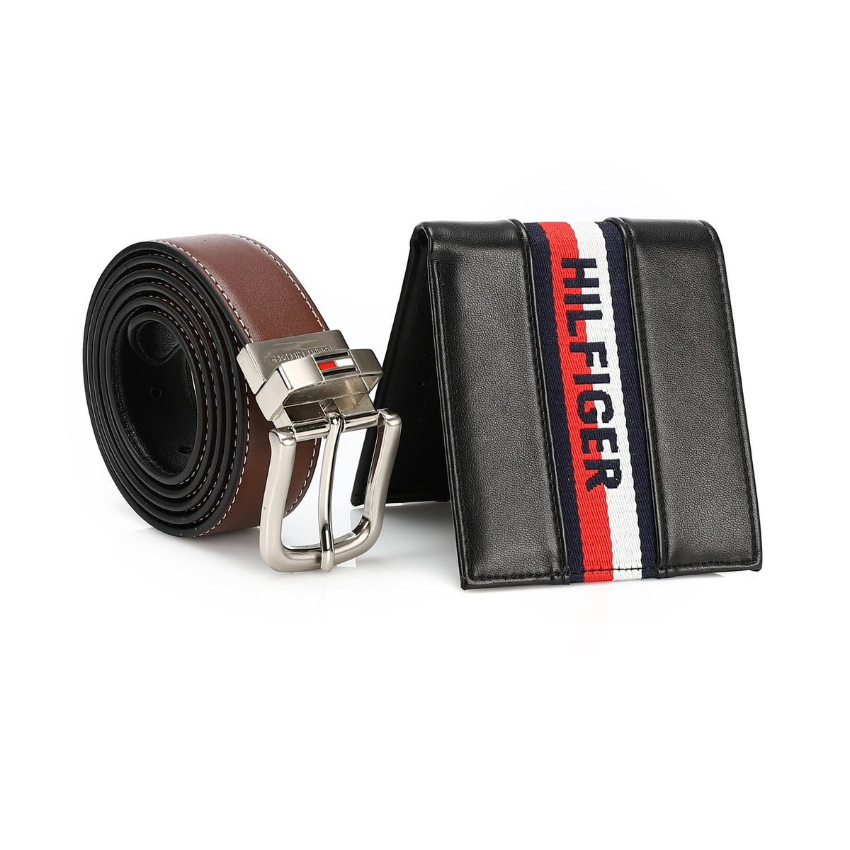 TOMMY HILFIGER set (Wallet & Belt)