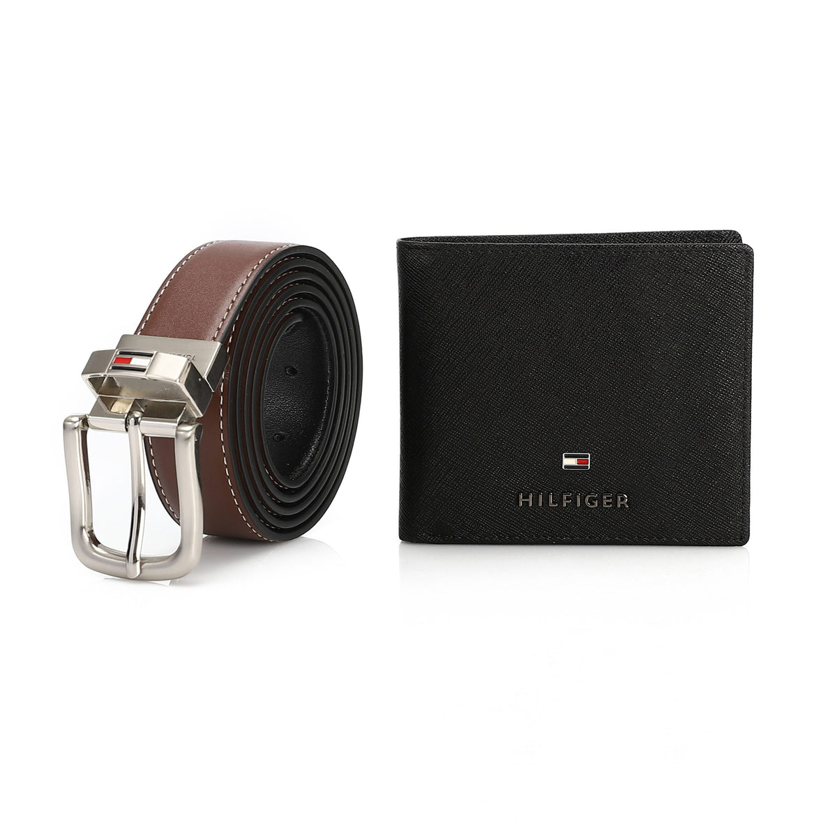 TOMMY HILFIGER set (Wallet & Belt)