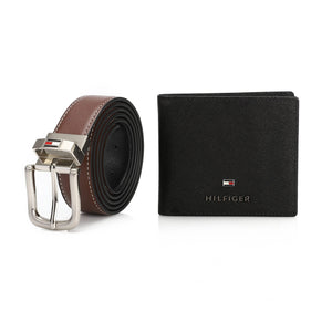 TOMMY HILFIGER set (Wallet & Belt)