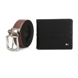 TOMMY HILFIGER set (Wallet & Belt)