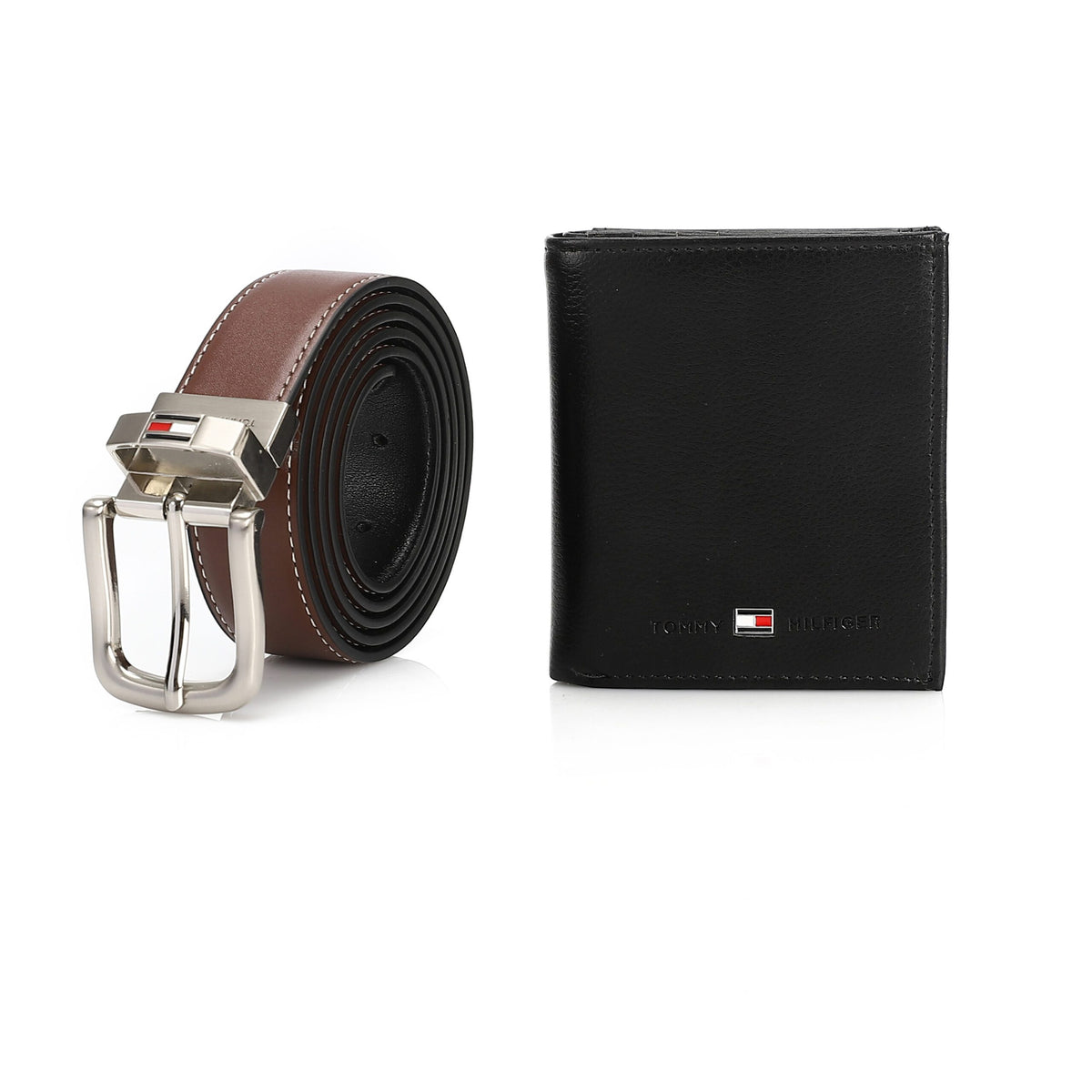 TOMMY HILFIGER set (Wallet & Belt)