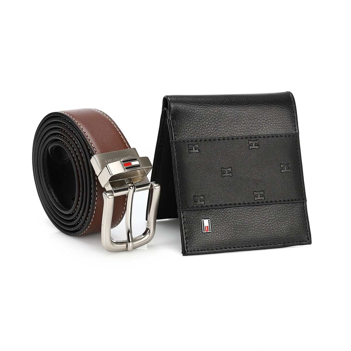 TOMMY HILFIGER set (Wallet & Belt)