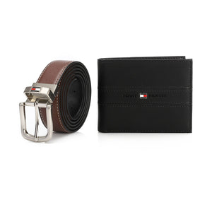 TOMMY HILFIGER set (Wallet & Belt)