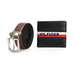 TOMMY HILFIGER set (Wallet & Belt)