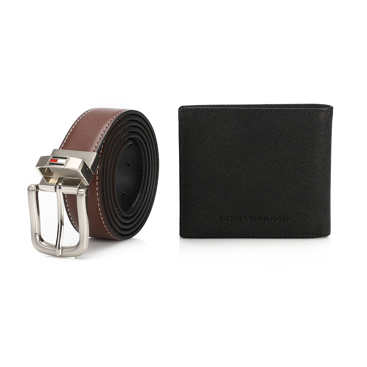 TOMMY HILFIGER set (Wallet & Belt)