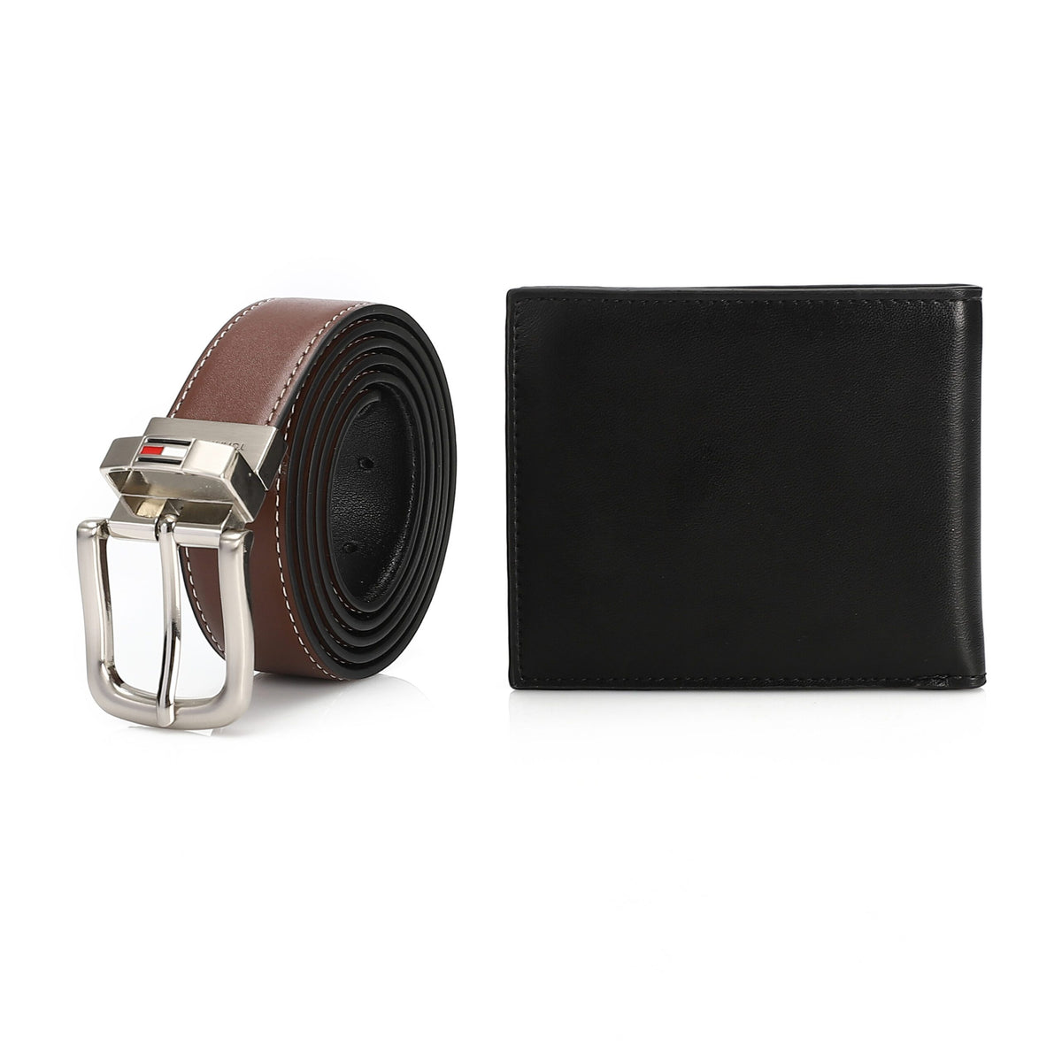TOMMY HILFIGER set (Wallet & Belt)