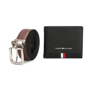 TOMMY HILFIGER set (Wallet & Belt)