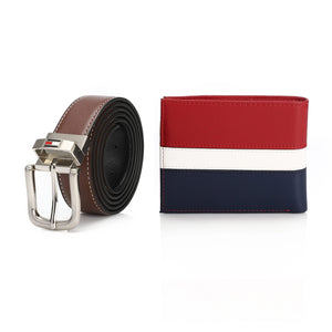 TOMMY HILFIGER set (Wallet & Belt)