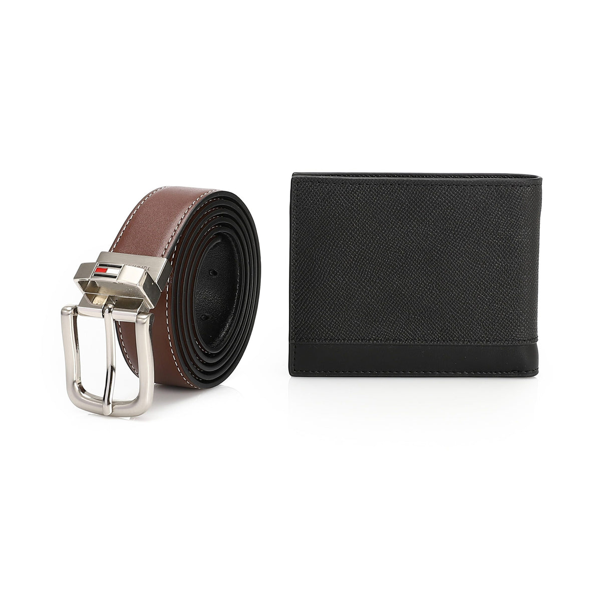 TOMMY HILFIGER set (Wallet & Belt)