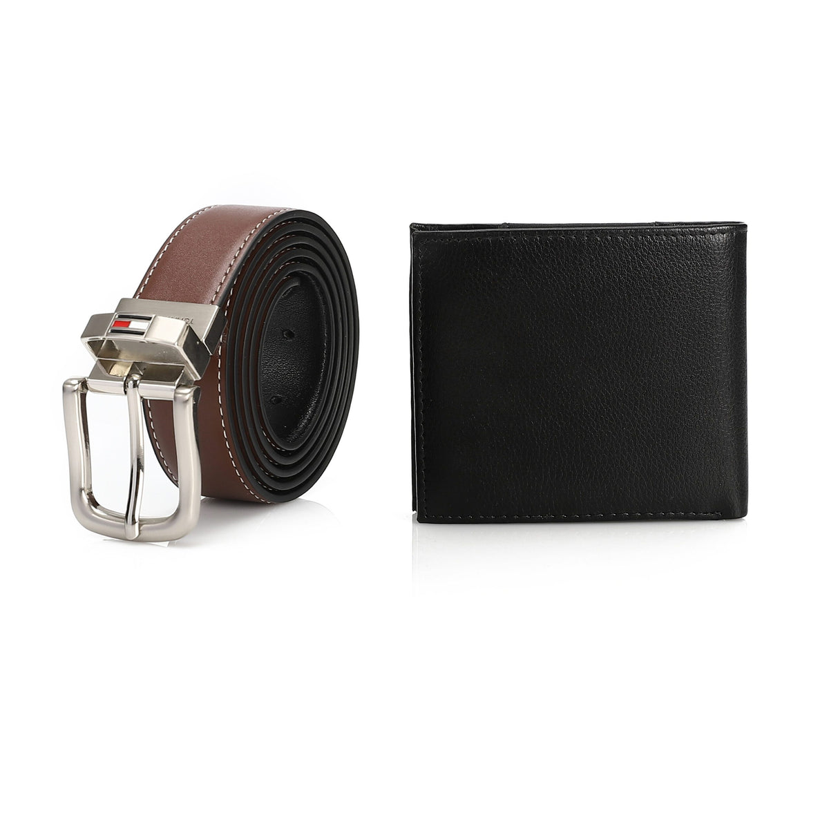 TOMMY HILFIGER set (Wallet & Belt)