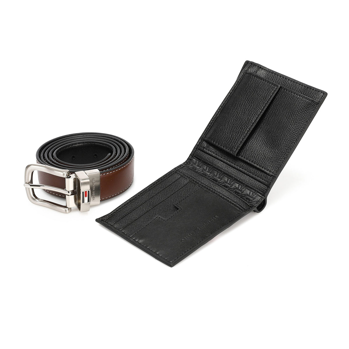TOMMY HILFIGER set (Wallet & Belt)