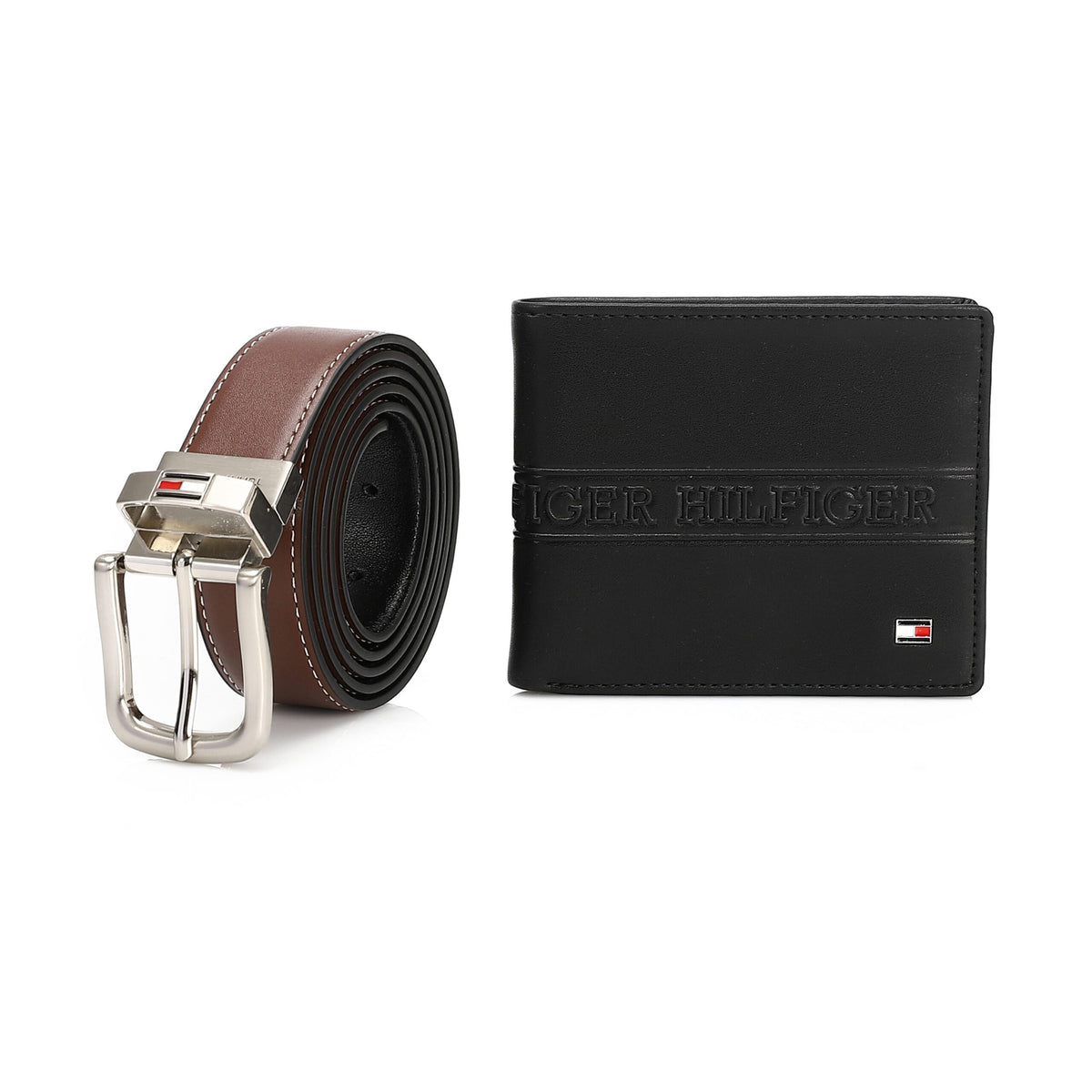 TOMMY HILFIGER set (Wallet & Belt)