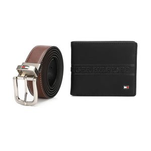TOMMY HILFIGER set (Wallet & Belt)