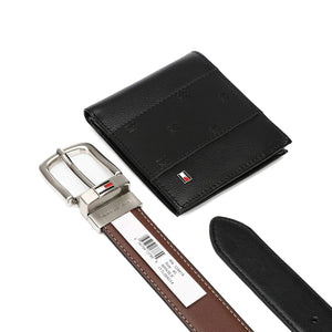 TOMMY HILFIGER set (Wallet & Belt)