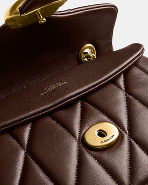 Coach Tabby Shoulder Bag 26 with Pillow Quilting in Maple