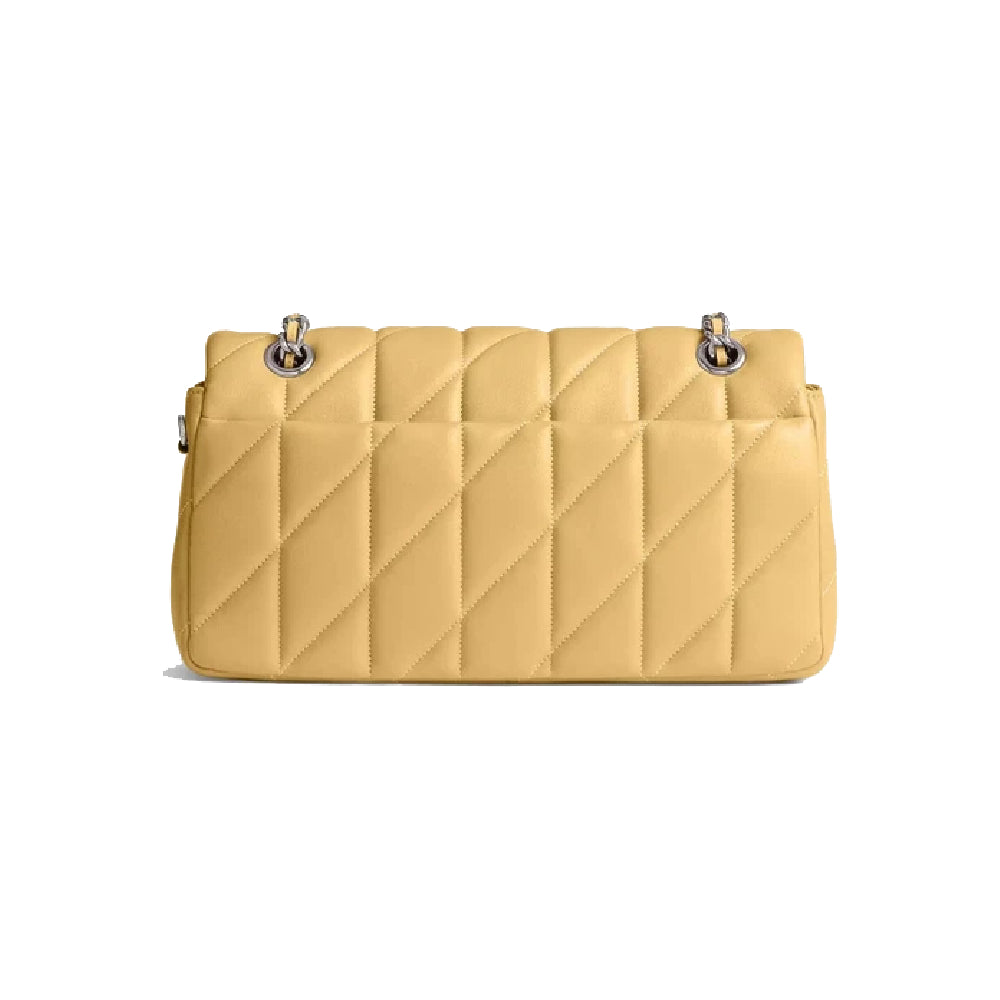 Coach Tabby Shoulder Bag 26 with Pillow Quilting in Yellow